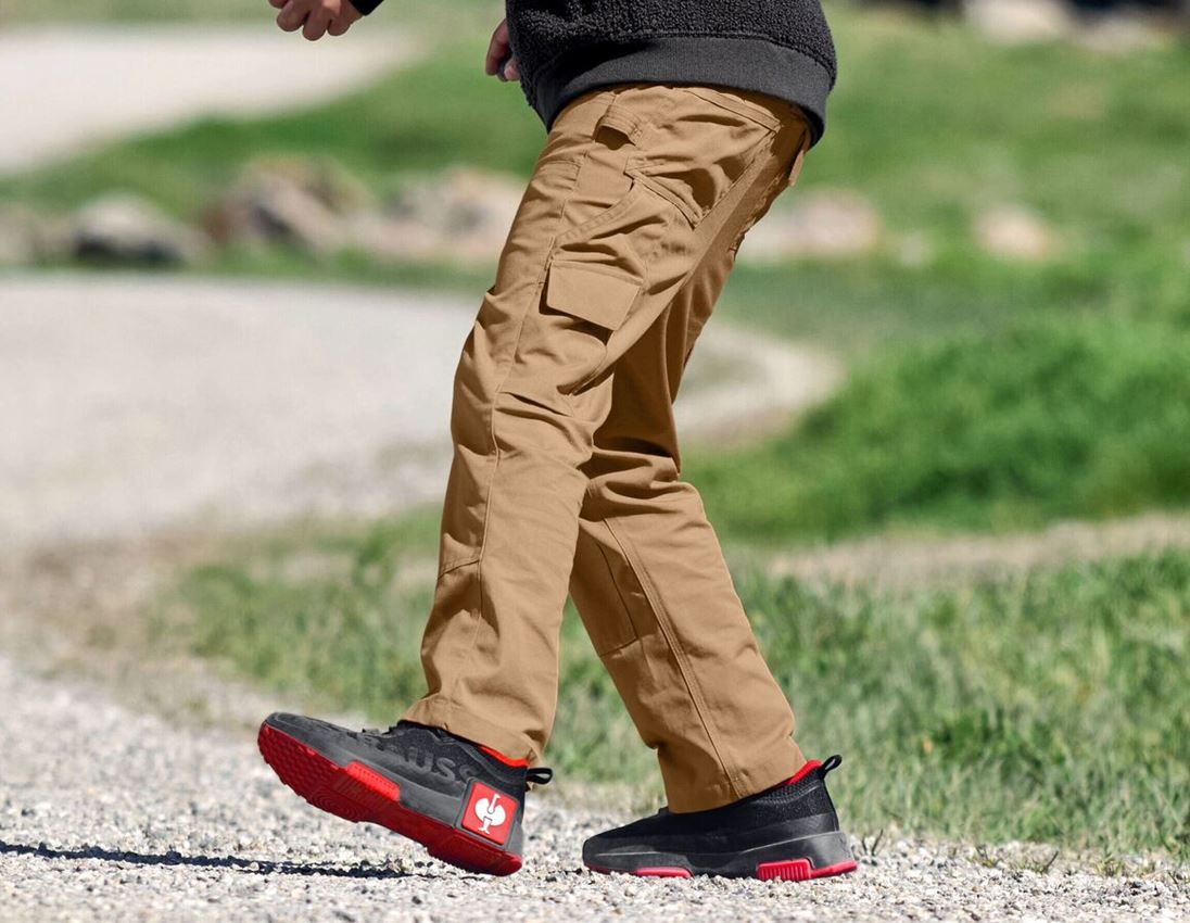 Broeken: Double Front broek e.s.e:pic ripstop, kinderen + amandelbruin 1