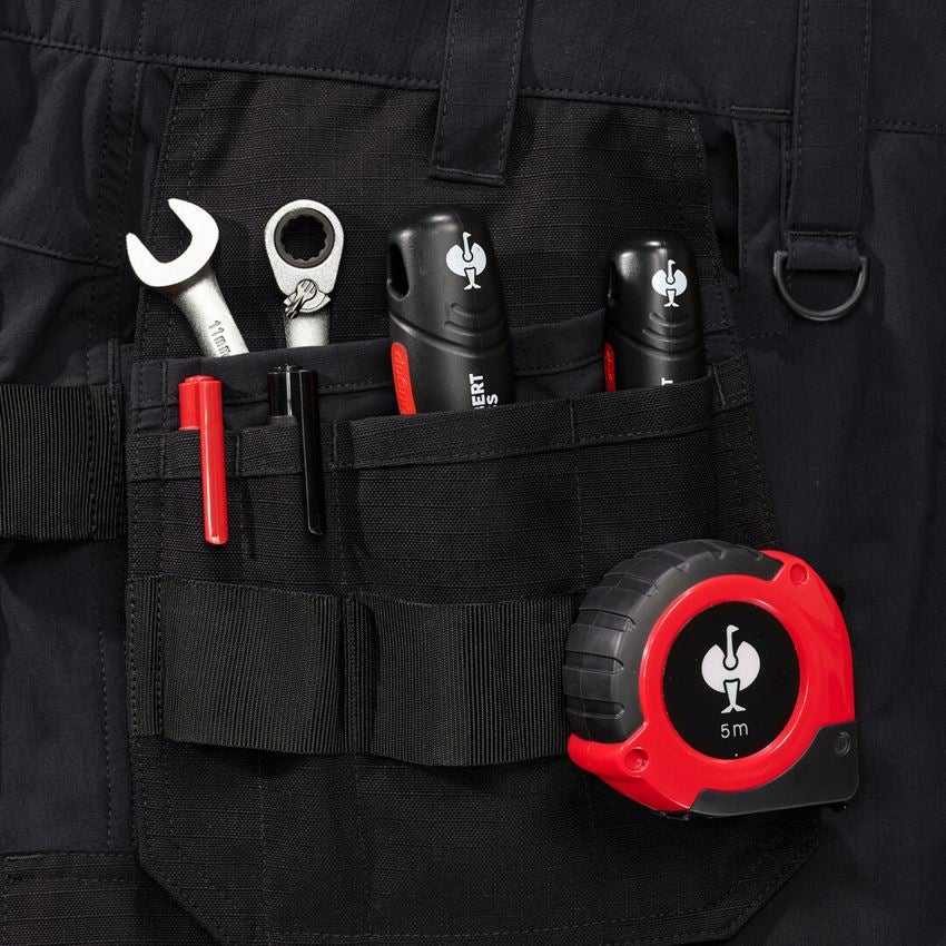 Werkbroeken: Stretch holster werkbroek e.s.line.core + zwart 2