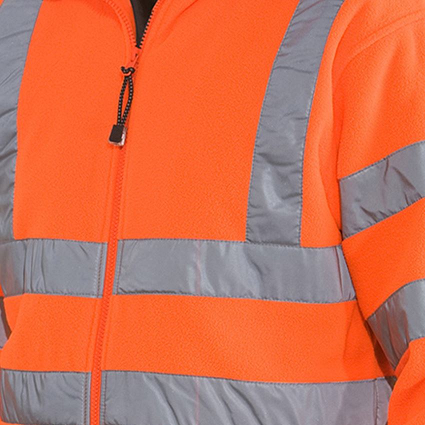 Werkjassen: STONEKIT veiligheidsjack Fleece + signaaloranje 2