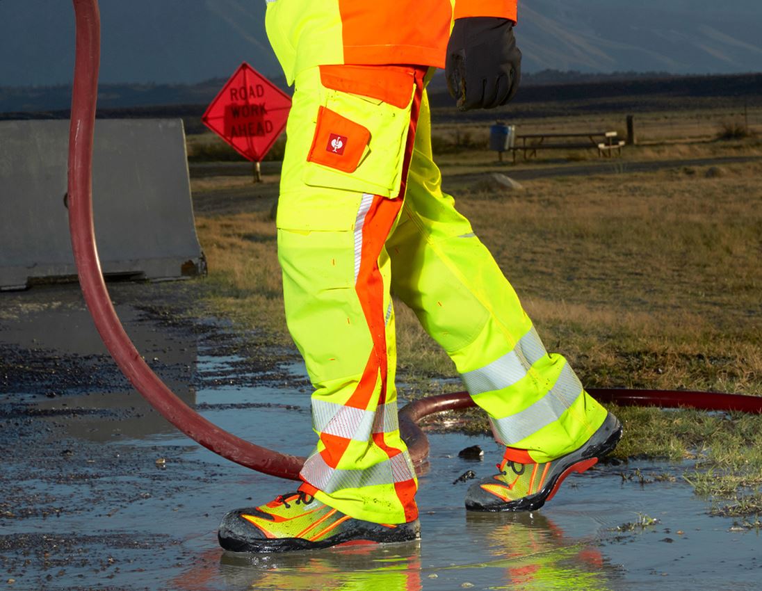 Onderwerpen: Veiligheidswerkbroek e.s.motion 2020 winter + signaalgeel/signaaloranje 4