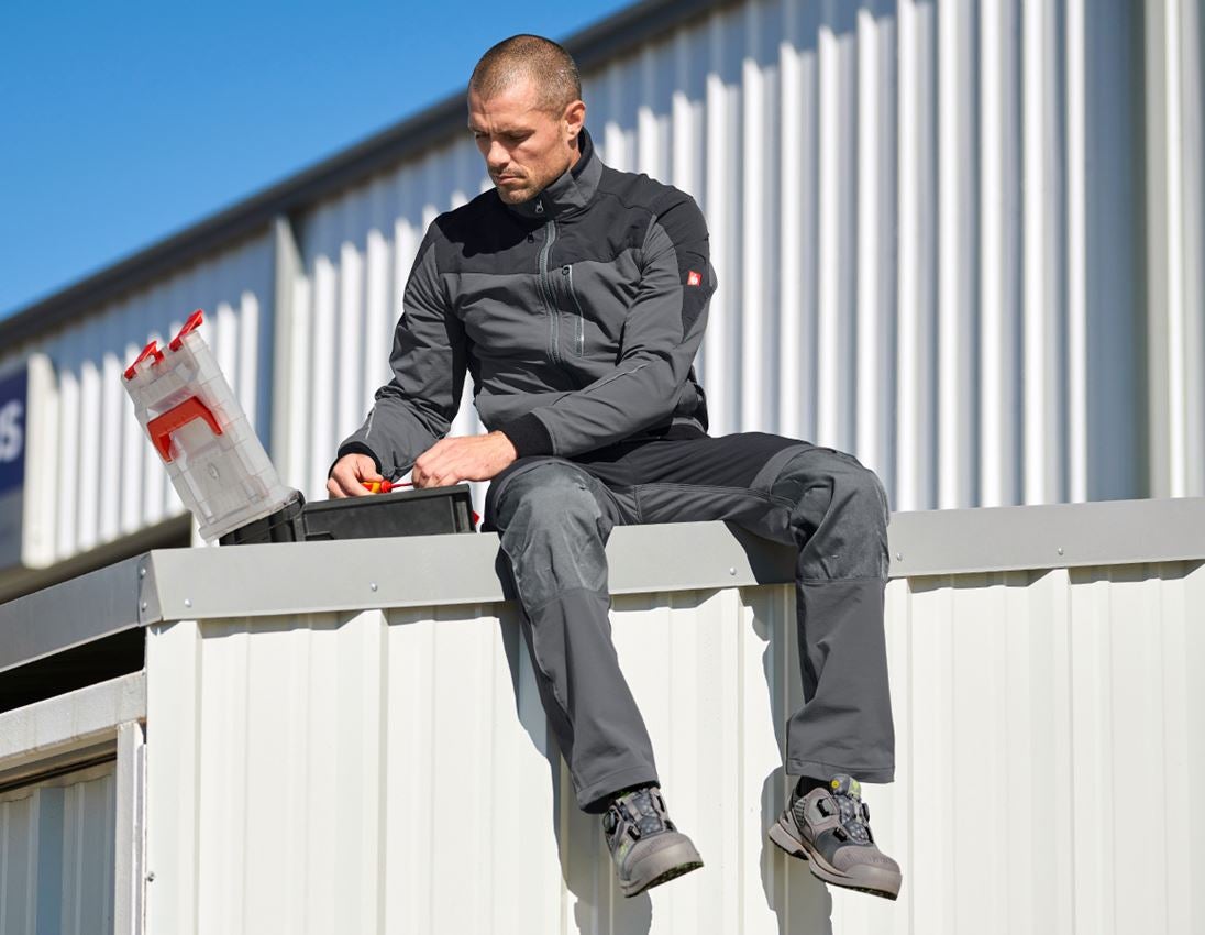 Werkjassen: Functioneel werkjack e.s.dynashield + cement/grafiet 2