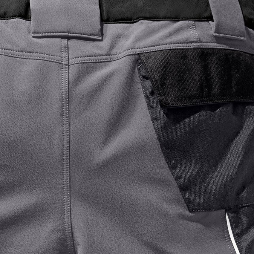 Werkbroeken: Functioneel short e.s.dynashield + cement/zwart 2