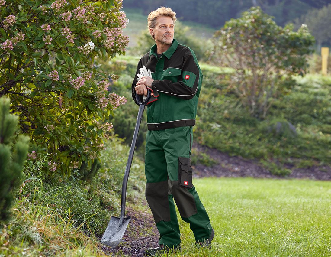 Werkjassen: Werkjack e.s.image + groen/zwart 2