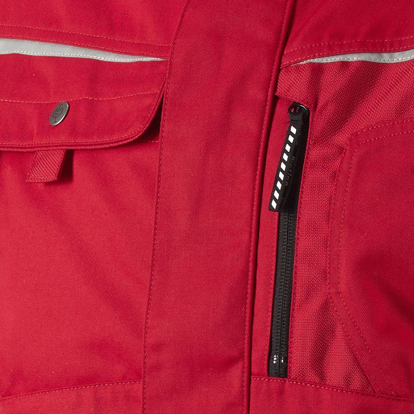 Werkjassen: Werkjack e.s.motion + rood/zwart 2