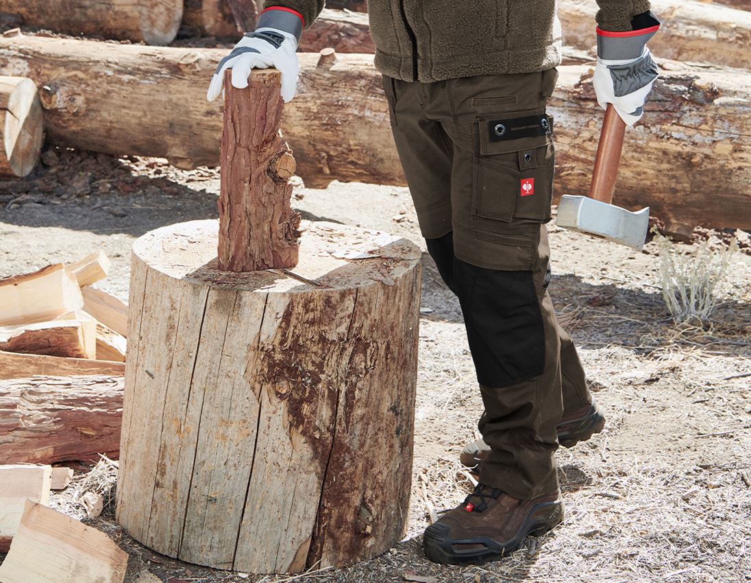 Werkbroeken: Werkbroek e.s.roughtough + schors