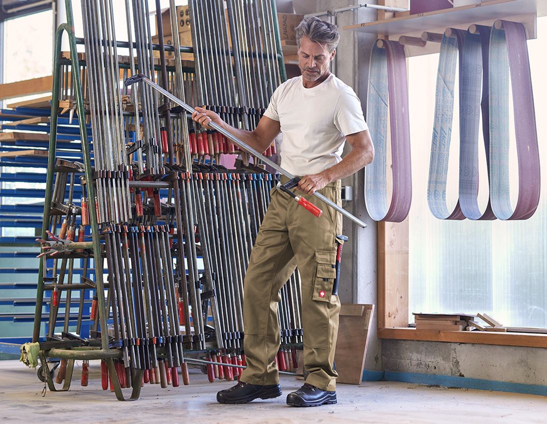 Werkbroeken: Werkbroek e.s.classic + kaki 1