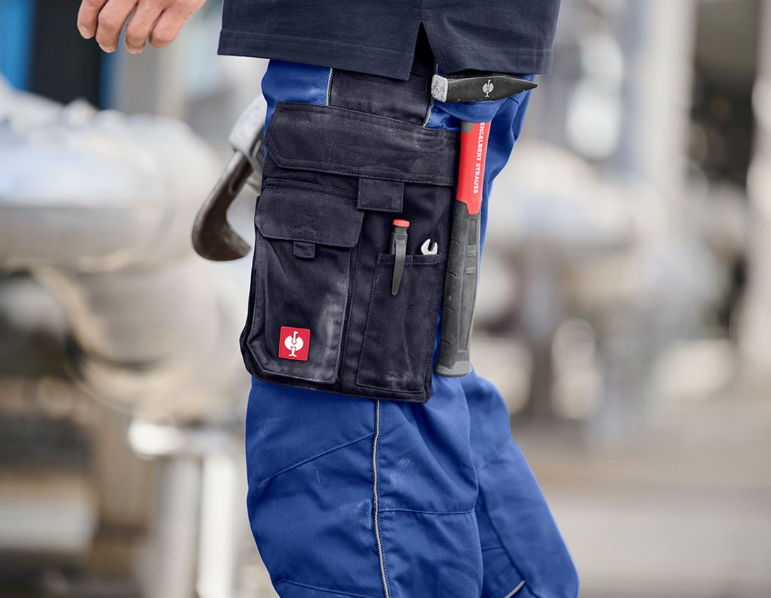 Werkbroeken: Werkbroek e.s.active + korenblauw/donkerblauw 3