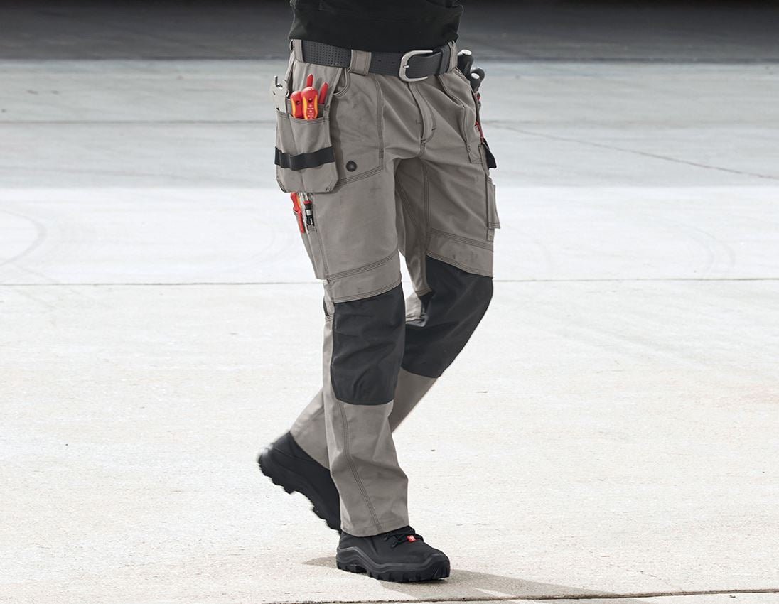 Werkbroeken: Werkbroek e.s.roughtough tool-pouch + as