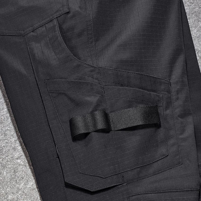 Werkbroeken: Werkbroek e.s.concrete solid, dames + zwart 2