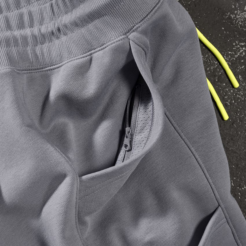 Accessoires: Sweat pants e.s.trail + bazaltgrijs/zuurgeel 2