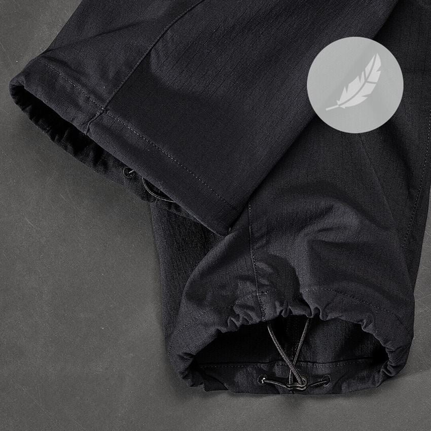 Werkbroeken: Werkbroek e.s.t:aktik light ripstop + zwart 2