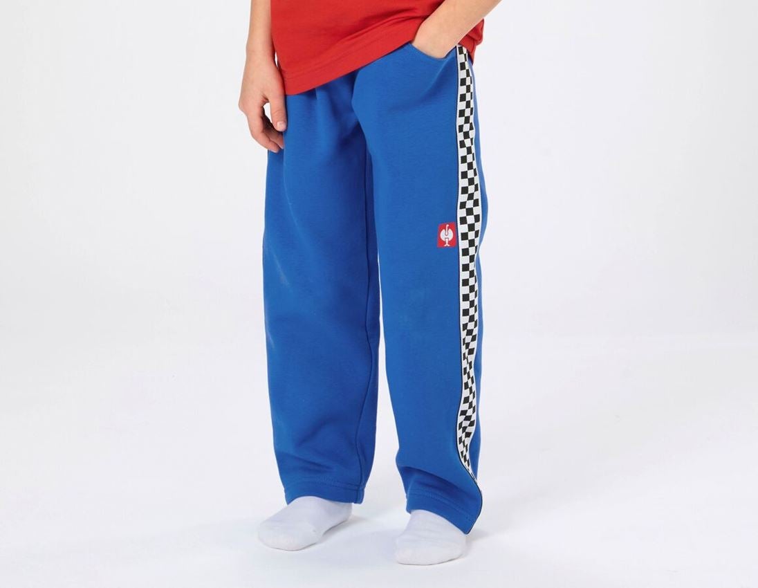 Samenwerkingen: Mario Kart sweatpants, kinderen + aurorablauw