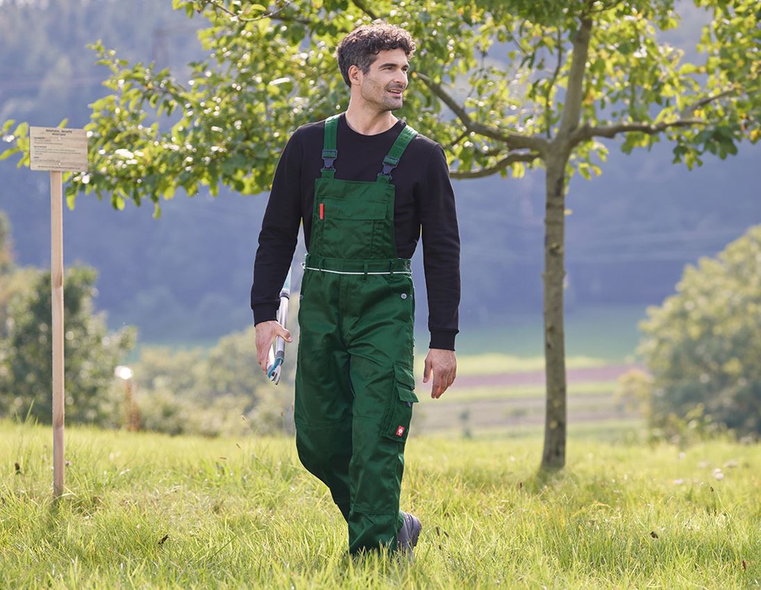 Werkbroeken: Tuinbroek e.s.classic + groen
