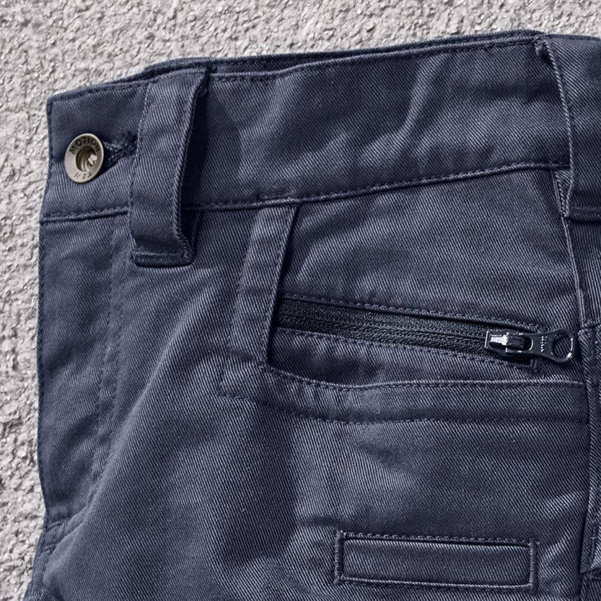 Shorts: Short e.s.motion ten, kinderen + leisteenblauw 2