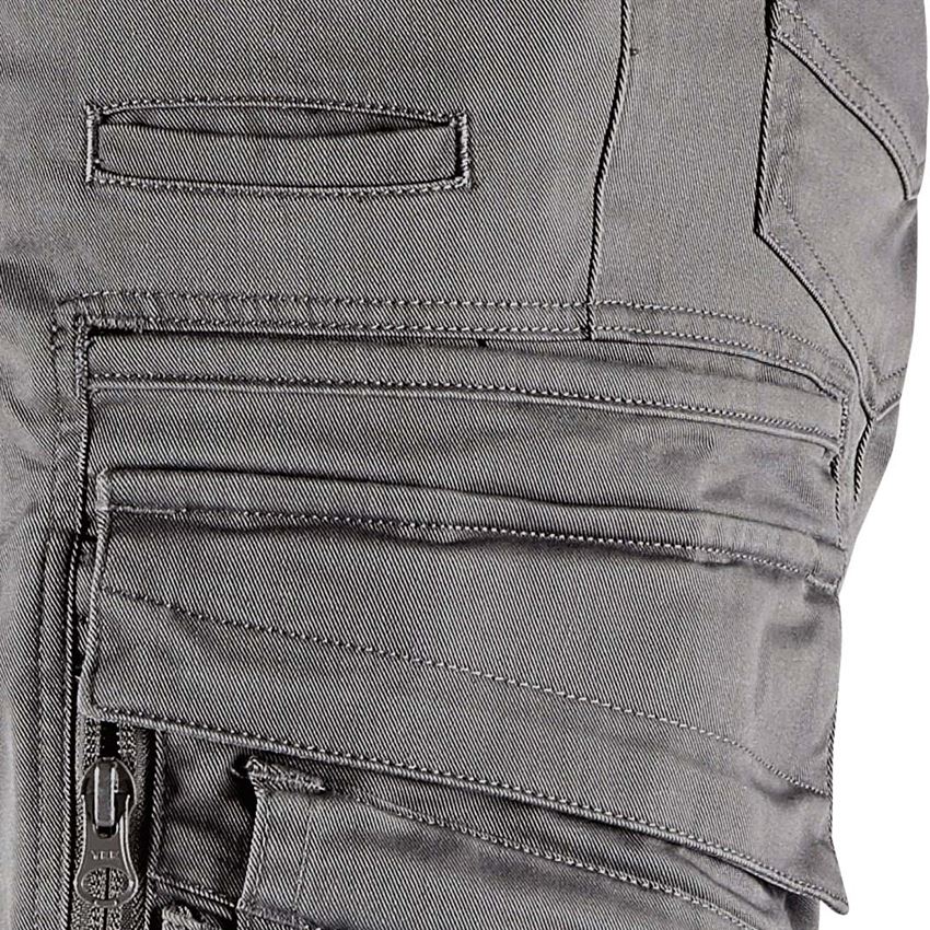 Werkbroeken: Short e.s.motion ten, dames + graniet 2