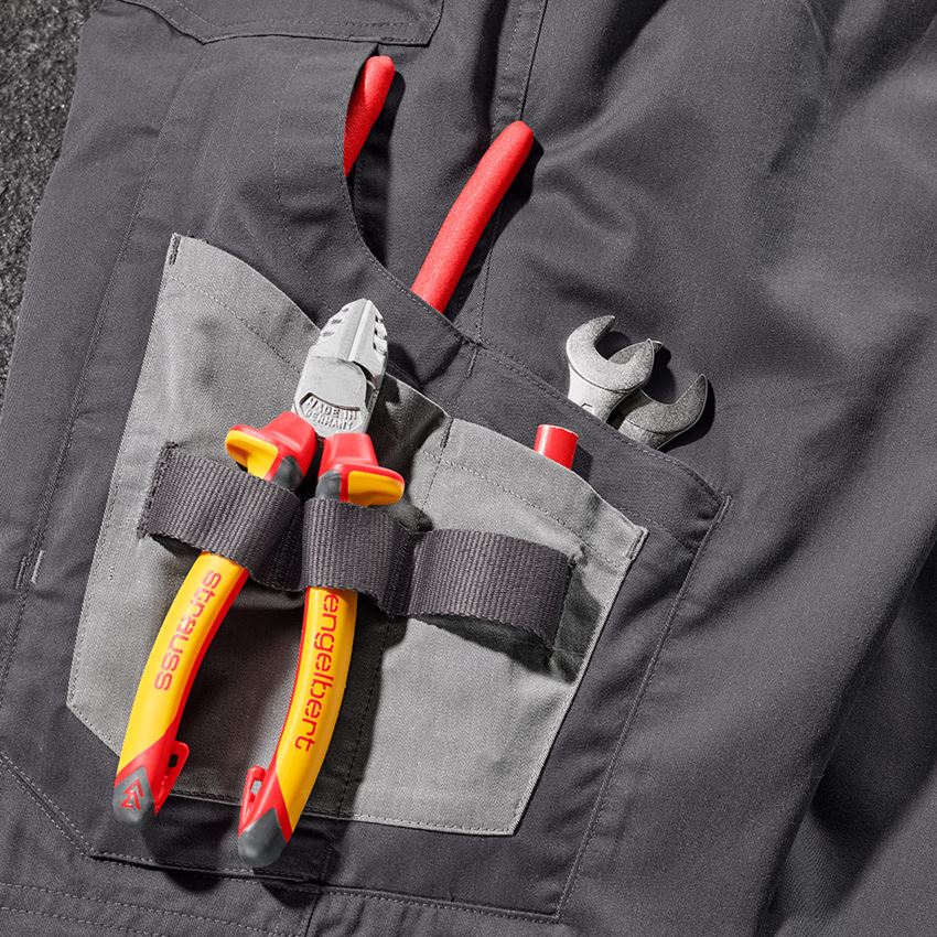 Werkbroeken: Short e.s.concrete light + antraciet/parelgrijs 2