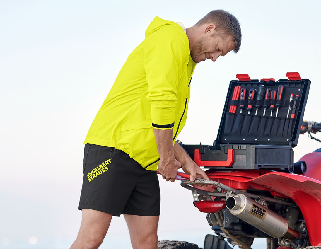 Onderwerpen: Zwemshort e.s.trail + zwart/zuurgeel