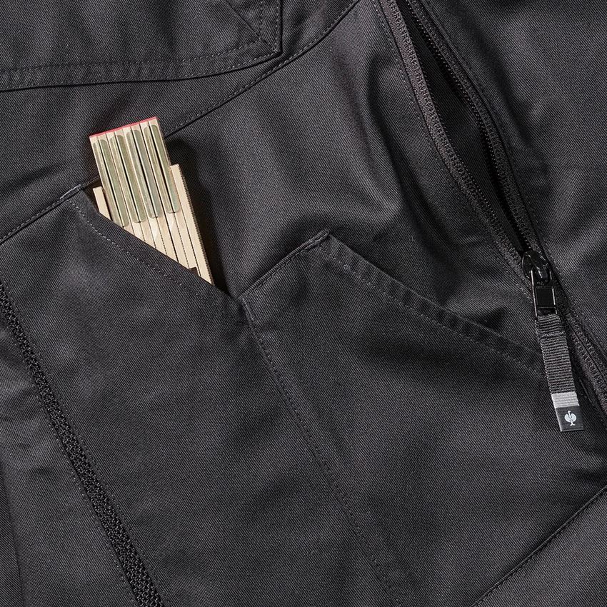 Werkbroeken: Multipocketshort e.s.ambition + zwart 2