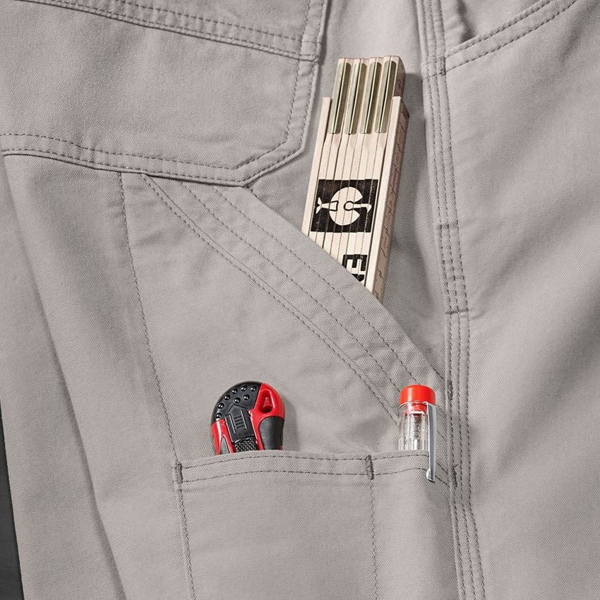 Werkbroeken: Short e.s.iconic + dolfijngrijs 2