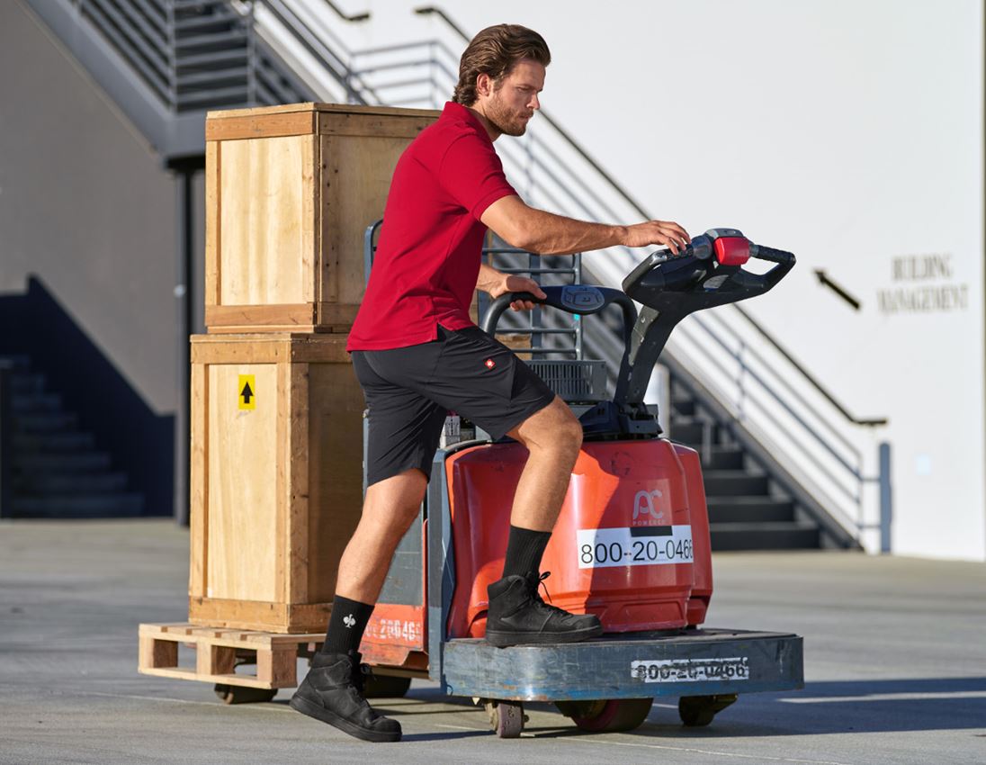 Werkbroeken: e.s. Service-cargoshort + zwart 1
