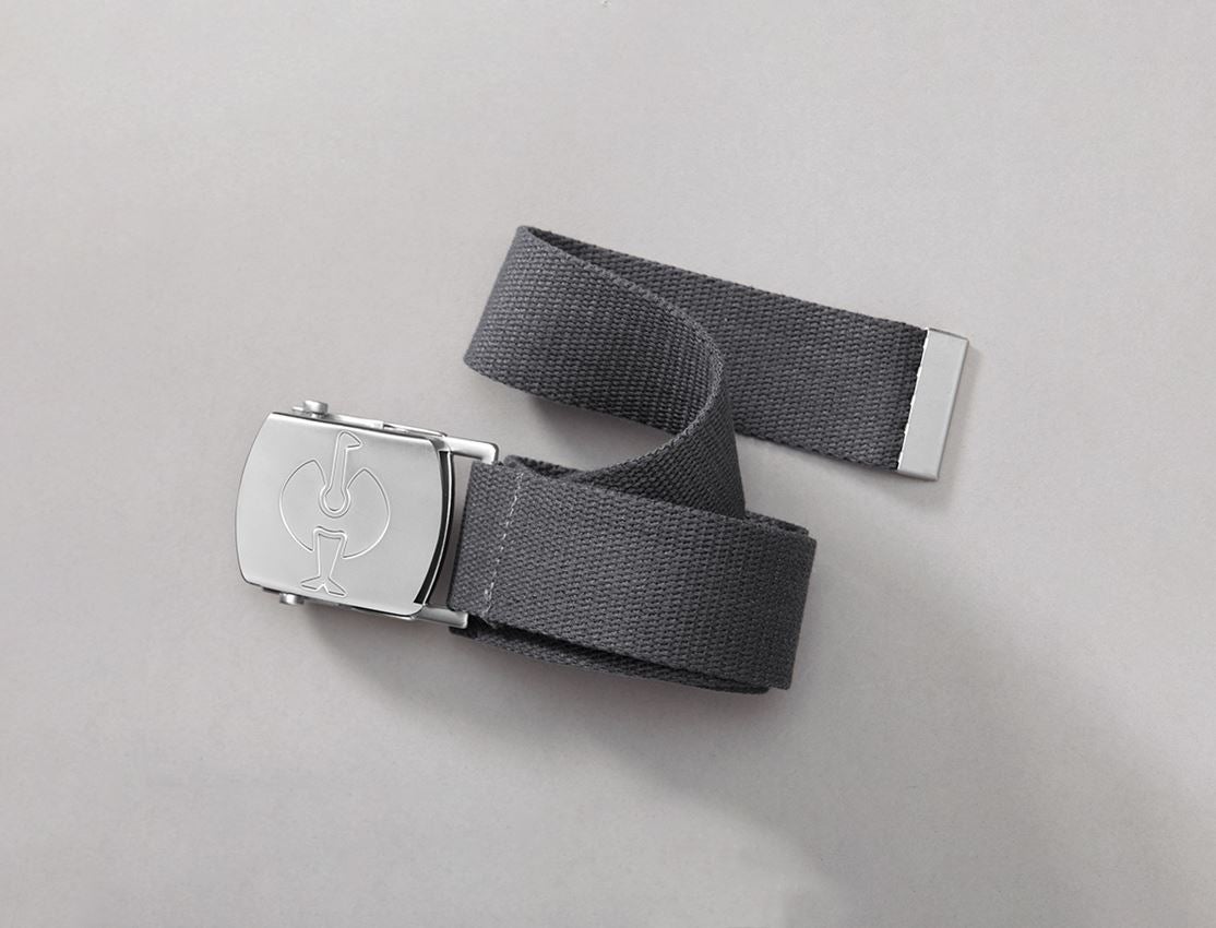 Accessoires: e.s. Riemen + antraciet