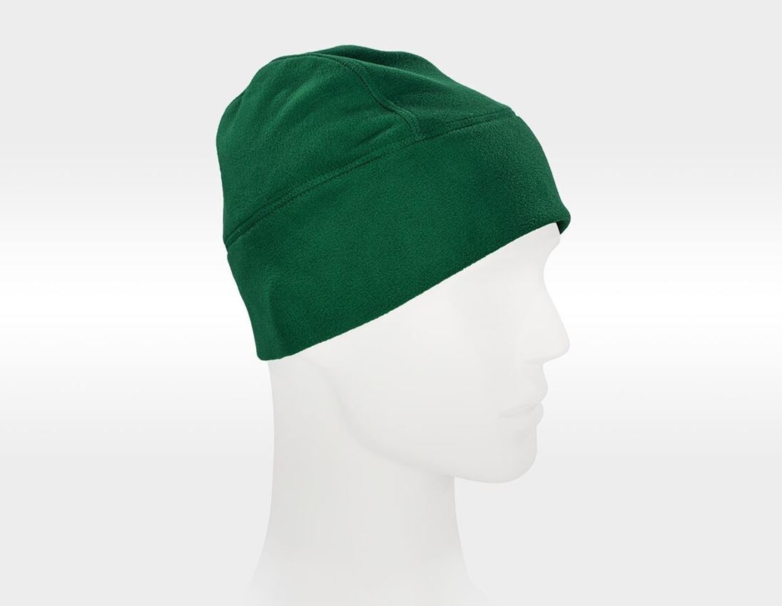 Accessoires: e.s. FIBERTWIN® microfleece muts + groen 1