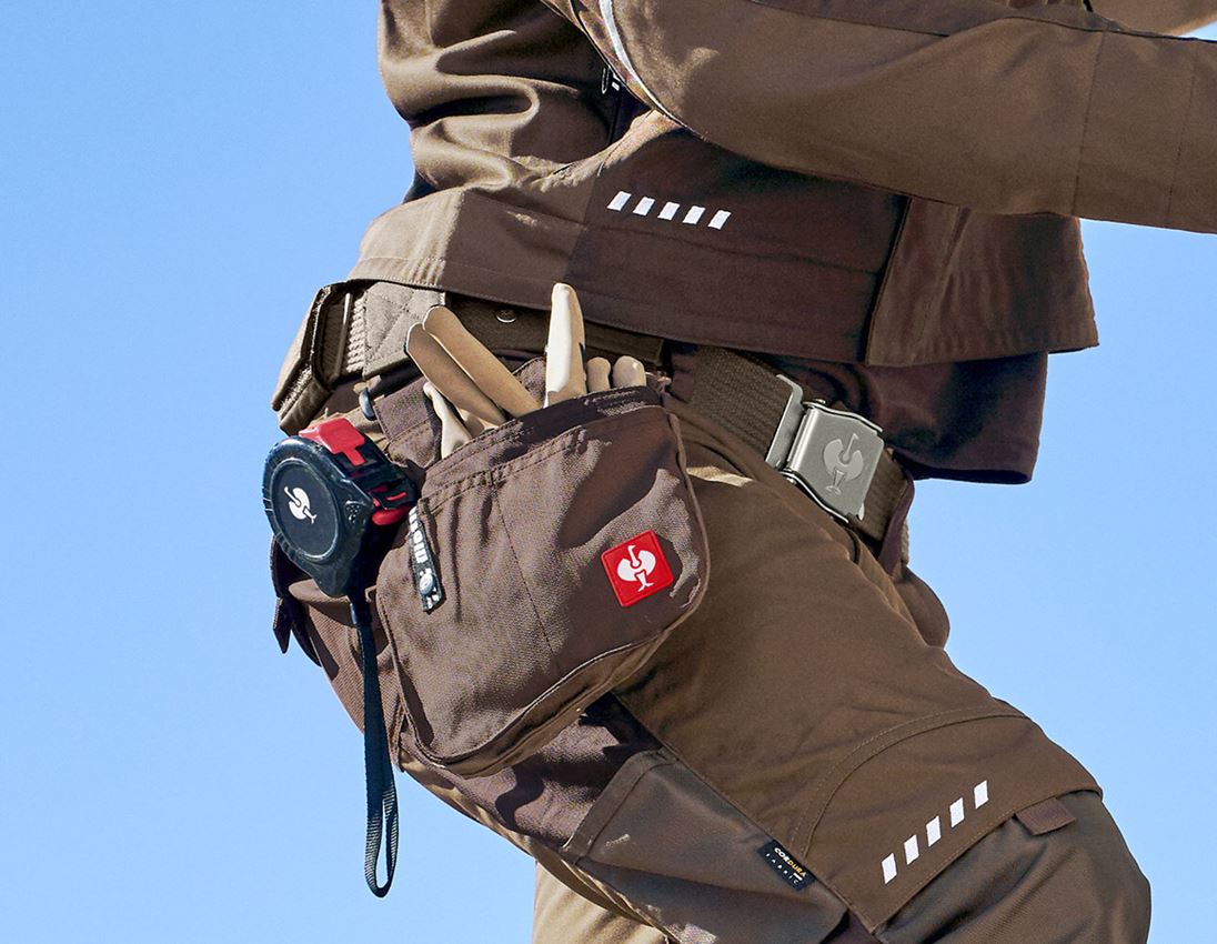 Accessoires: Riemen e.s.motion + hazelnoot