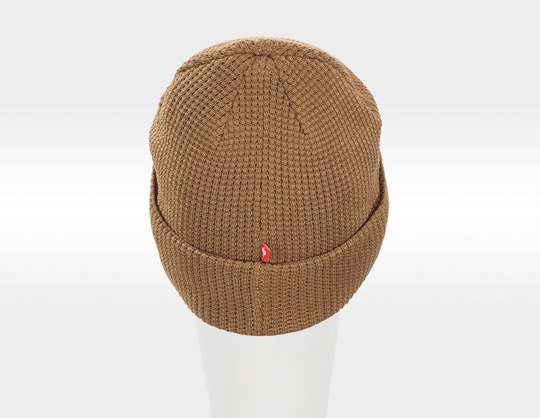 Accessoires: Gebreide muts e.s.e:pic + amandelbruin 5