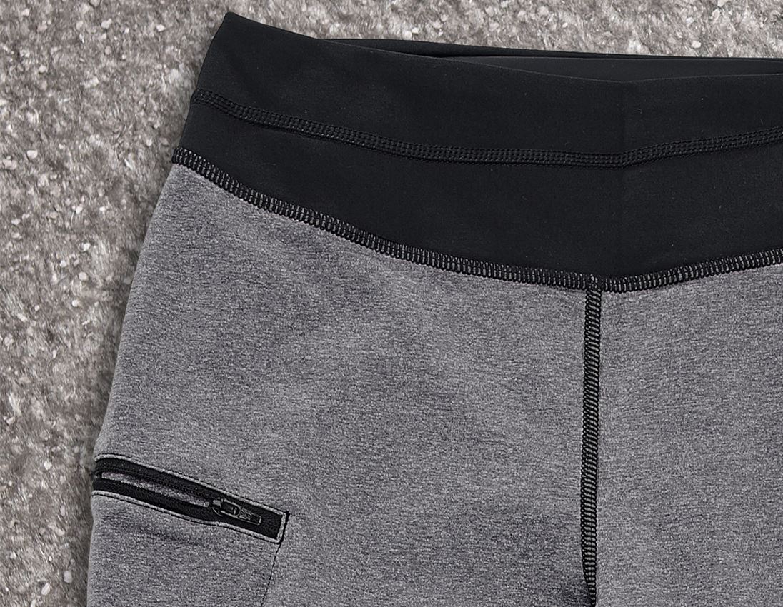 Werkbroeken: e.s. Beroeps jazzpant + grijs melange 2