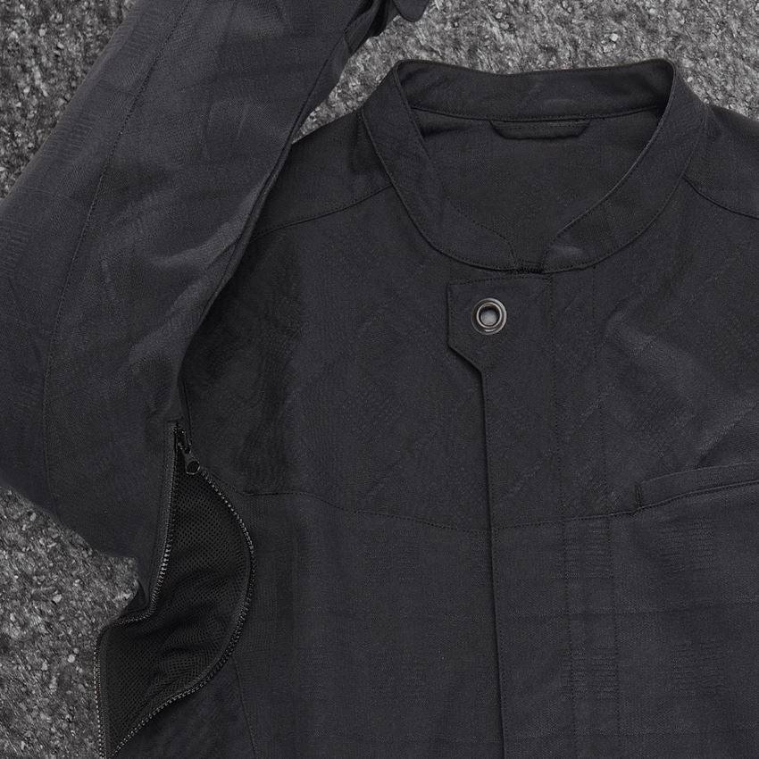 Bovenkleding: Werkjack lange mouw e.s.fusion, heren + zwart 2