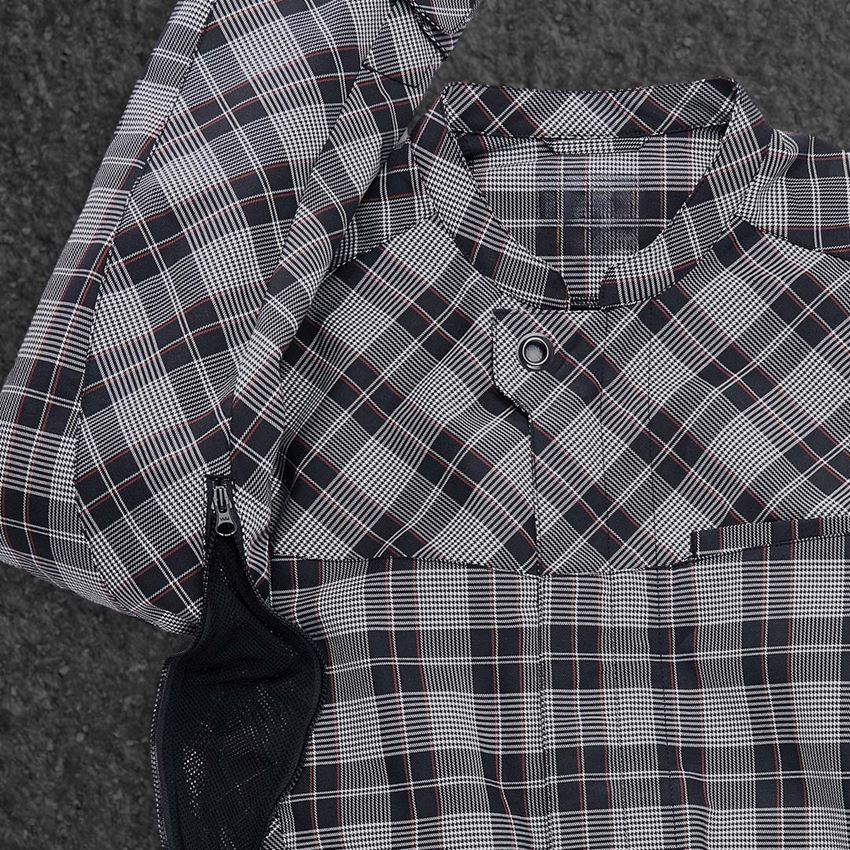 Bovenkleding: Werkjack lange mouw e.s.fusion, heren + zwart/wit/rood 2