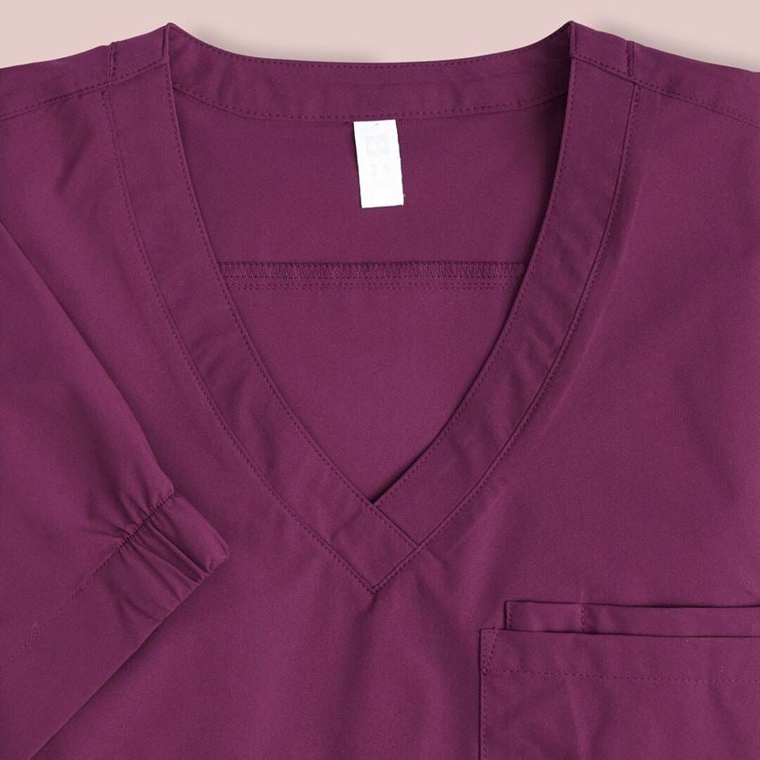 Bovenkleding: Pocket Shirt e.s.avida, dames + roodpaars 2