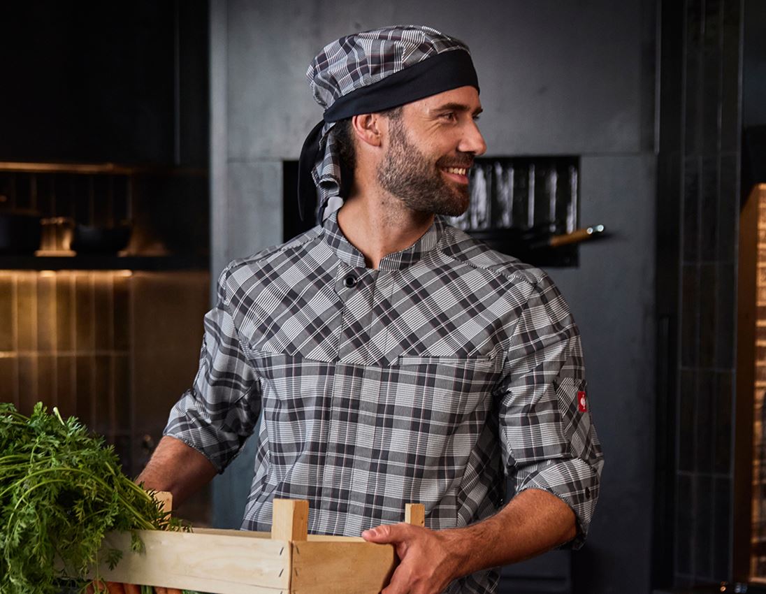 Accessoires: Bandana e.s.fusion + zwart/wit/rood 2