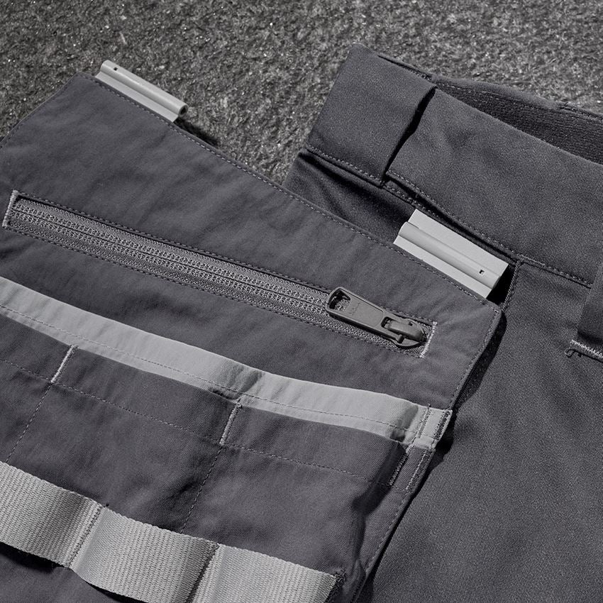 Accessoires: Gereedschapstassen e.s.concrete light + antraciet/parelgrijs 2