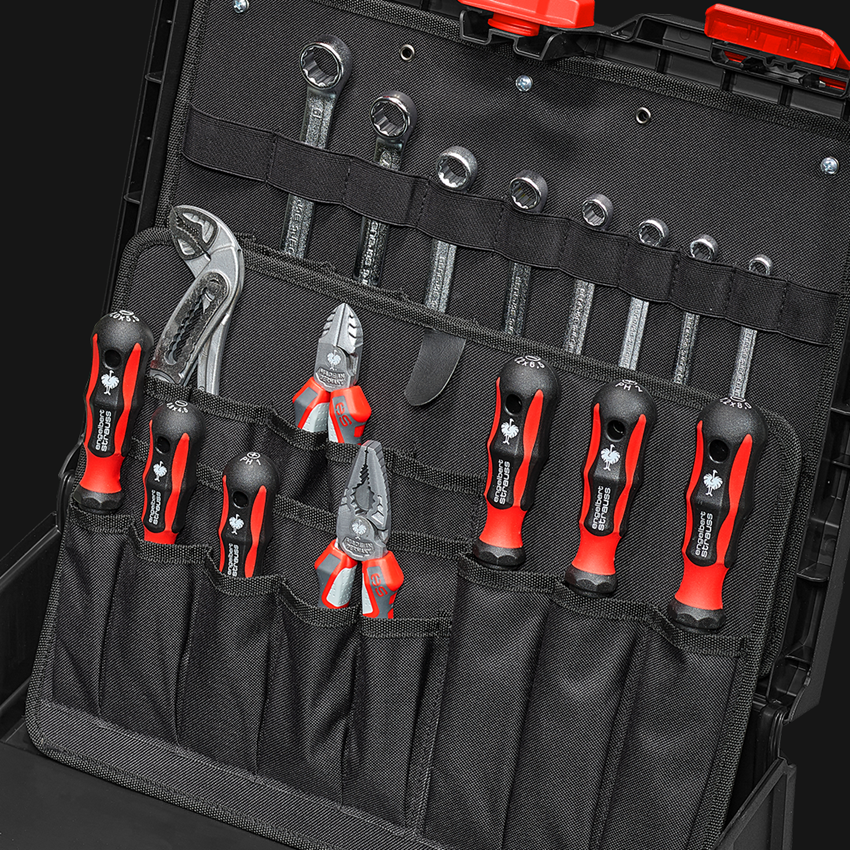 STRAUSSbox Systeem: Gereedschapspaneel 2 per set STRAUSSbox midi+ 2
