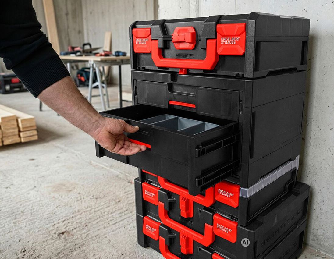 AI-gegenereerd / bewerkt - STRAUSSbox Systeem: STRAUSSbox 265 Rack 5