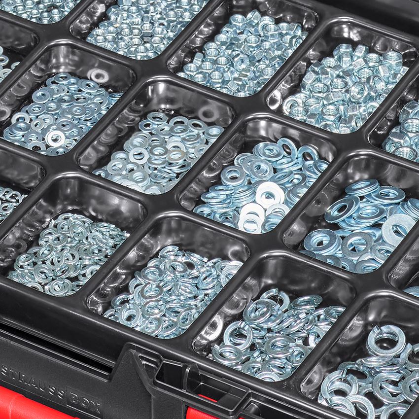 Moeren: Assortiment moeren DIN 934 in STRAUSSbox 118 midi 2
