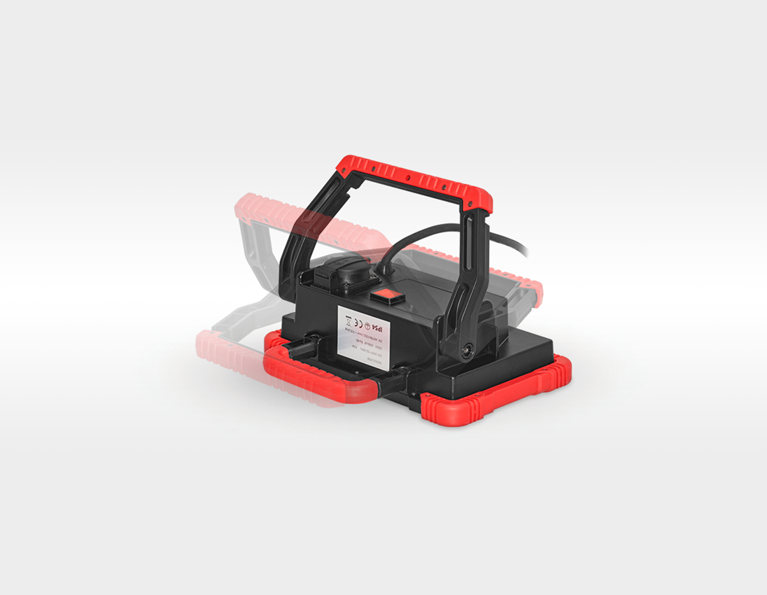 Lampen | verlichting: LED-bouw-werkspot met stopcontact 1