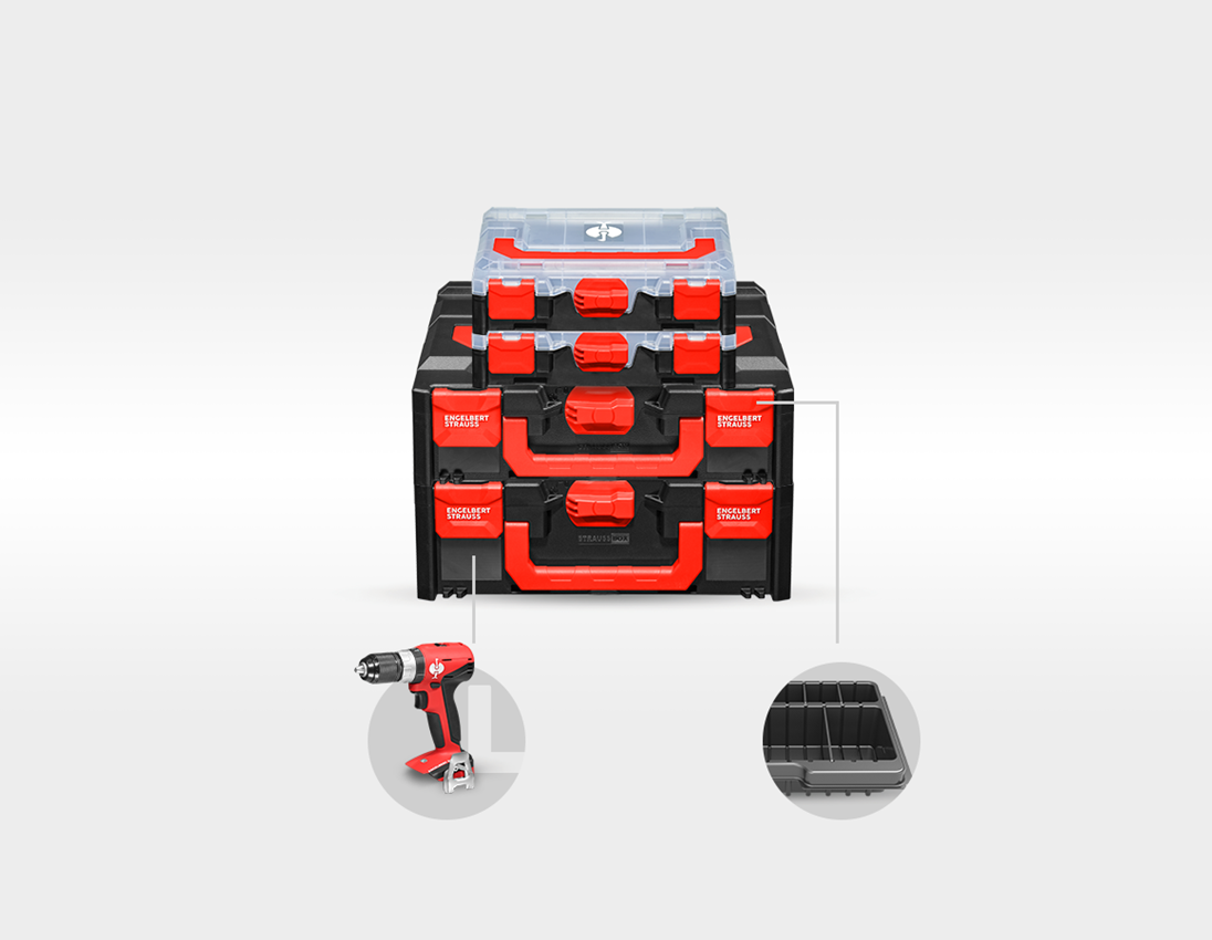 Elektrische gereedschappen: COMBI-SET 1 + 18,0 V accu-klopboormachine L