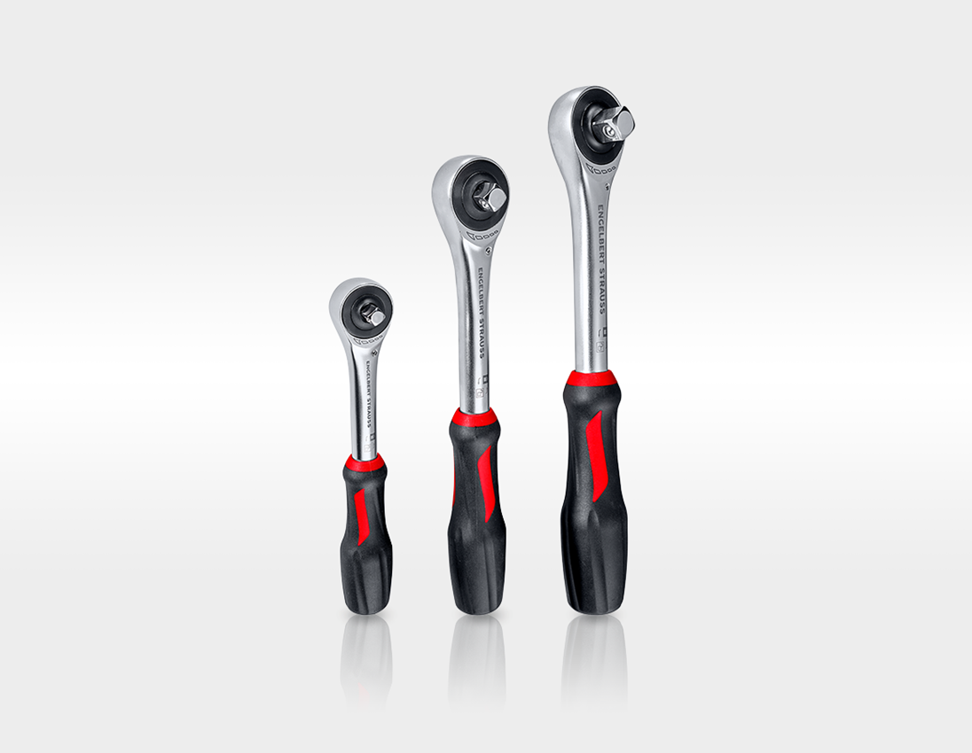 Dopsleutel: Dopsleutelset lockfix 1/4+3/8+1/2 1