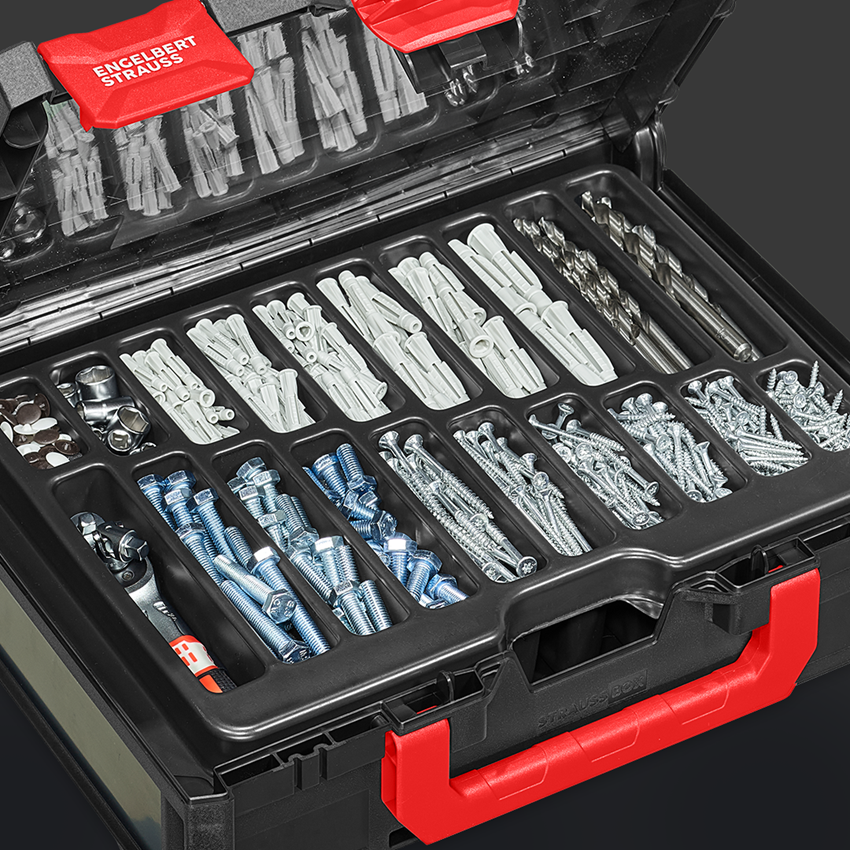 STRAUSSbox Systeem: STRAUSSbox tool insert 20 vakken midi 118 2
