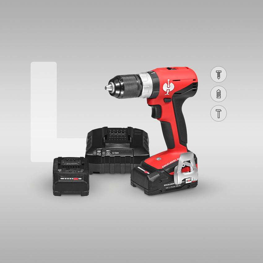 STRAUSSbox Systeem: Gereedschapsinlay 18,0 V accuschroever 2