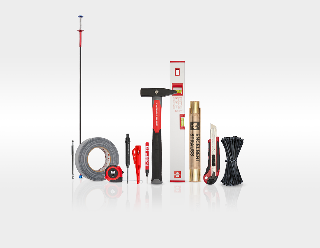 Gereedschapskoffers: Gereedschapsset Allround Meister + gereedschapst. 8