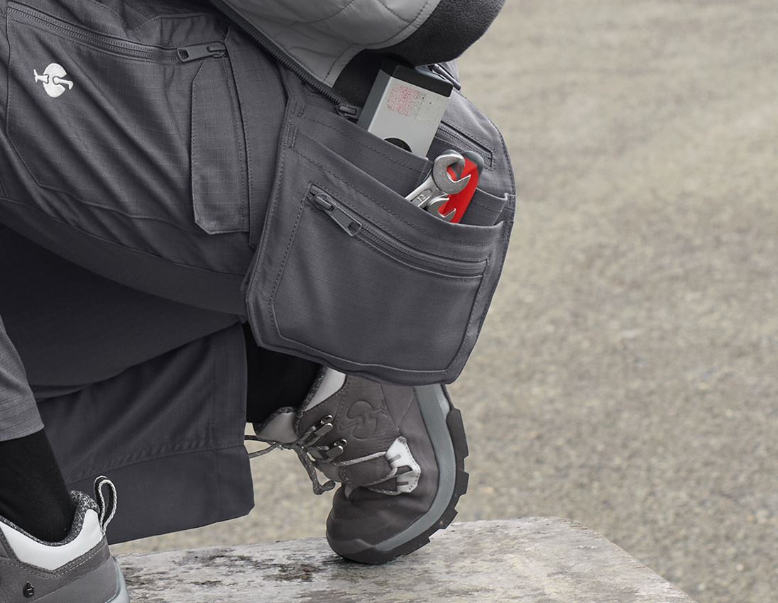 Accessoires: Gereedschapstassen e.s.concrete solid, dames + antraciet