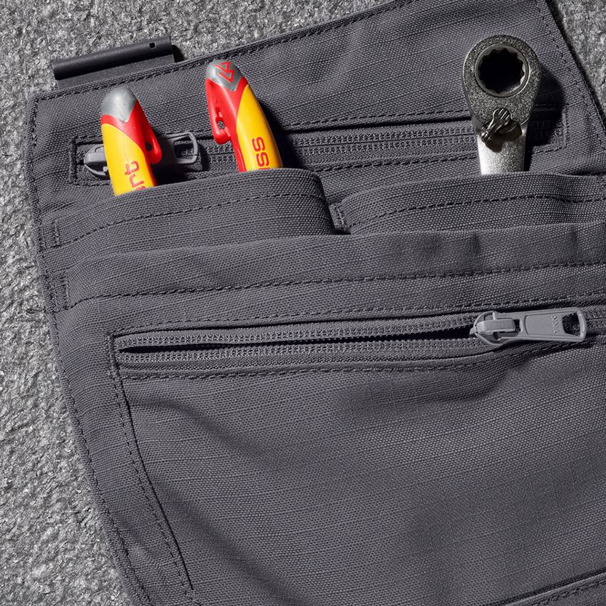 Accessoires: Gereedschapstassen e.s.concrete solid, dames + antraciet 2