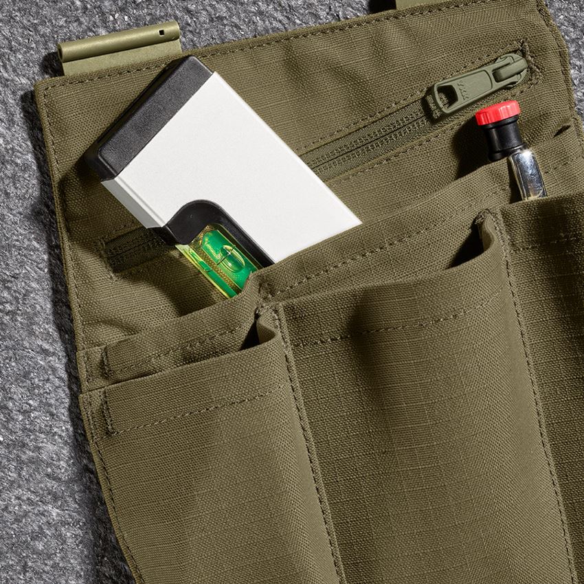 Accessoires: Gereedschapstassen e.s.concrete solid, dames + moddergroen 2