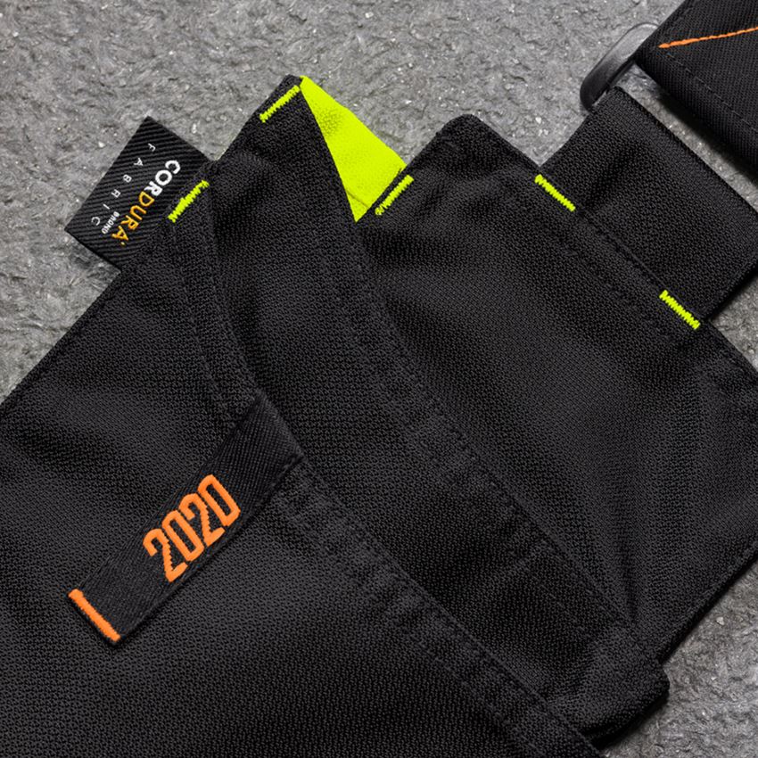 Accessoires: Gereedschapstas e.s.motion 2020, klein + zwart/signaalgeel/signaaloranje 2