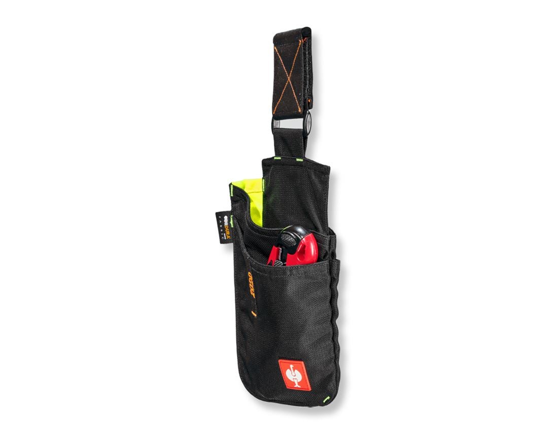 Accessoires: Gereedschapstas e.s.motion 2020, klein + zwart/signaalgeel/signaaloranje