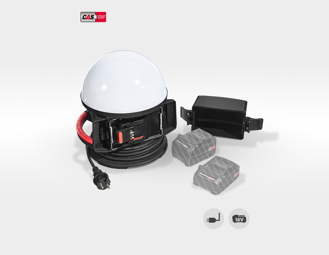 Lampen | verlichting: 18,0 V accu-ball Light Hybrid 5