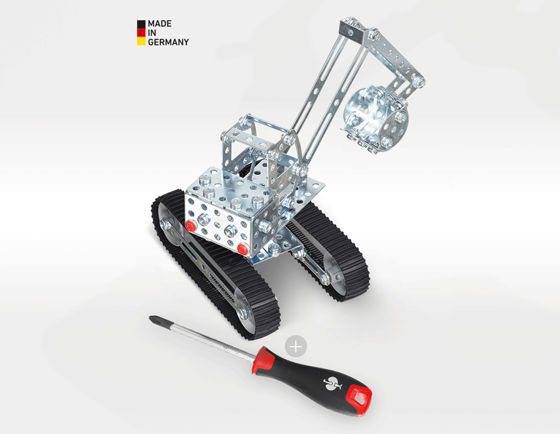 Accessoires: STRAUSS metalen graafmachine 2